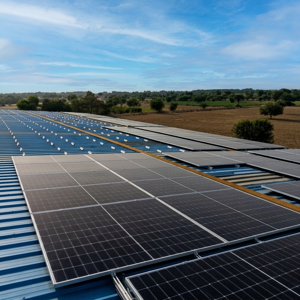 Industrial Solar Installation